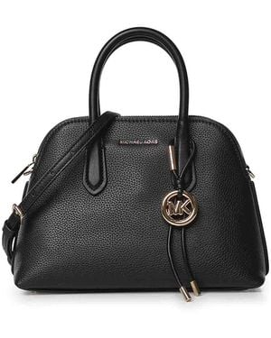MICHAEL Michael Kors Freddie Leather Tote Bag - Black
