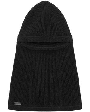 Saint Laurent Cashmere Balaclava - Black