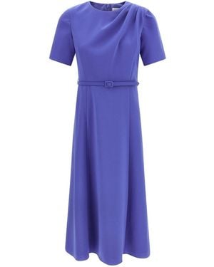 Carolina Herrera Midi Dresses - Purple