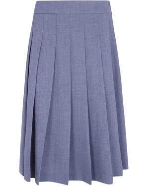 DR. HOPE Classic Skirt - Blue