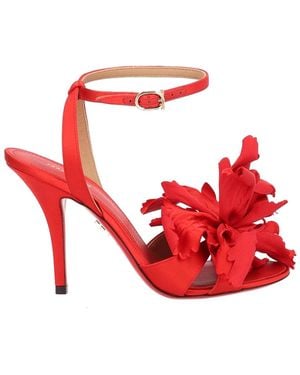 Ferragamo Heeled Sandal - Red