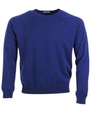 Malo Cashmere Crewneck - Blue