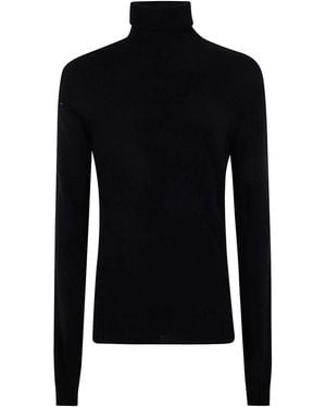 MD75 Cashmere Turtle Neck Sweater - Black