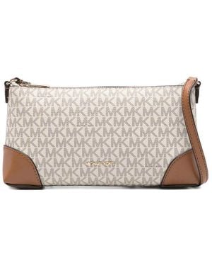 Michael Kors Monogram Wallet - White