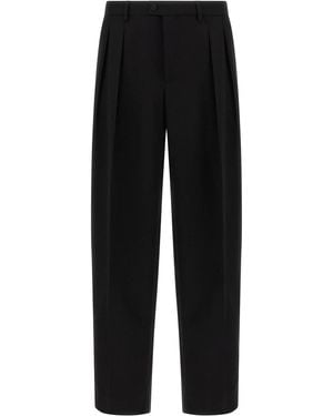 Dolce & Gabbana Satin Band Trousers - Black