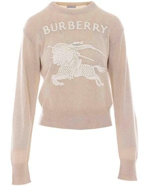 Burberry And Jumper - White