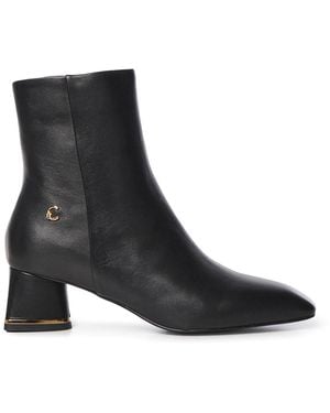 Coccinelle C-Everyday Leather Ankle Boots - Black
