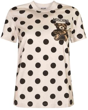 Moschino T-Shirt - Natural