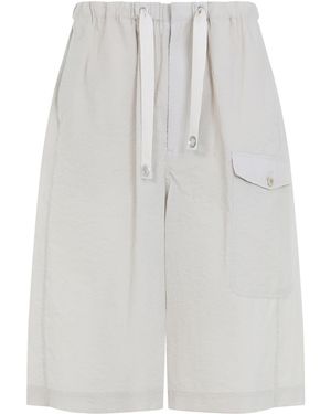 Lemaire Cargo Easy Shorts - White
