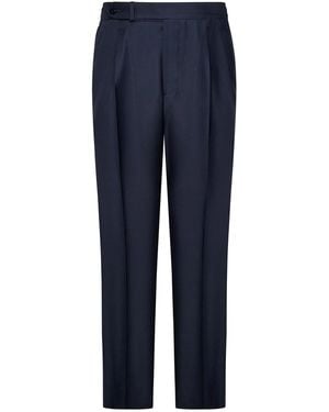 Franzese Collection Capri Model Trousers - Blue