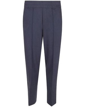Herno Trousers - Blue