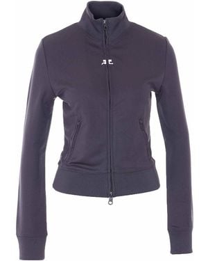 Courreges Signature Tracksuit Jacket - Blue