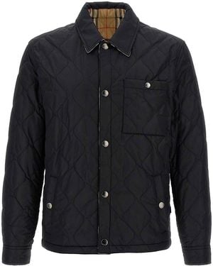 Burberry Brighton Reversible Overshirt - Blue