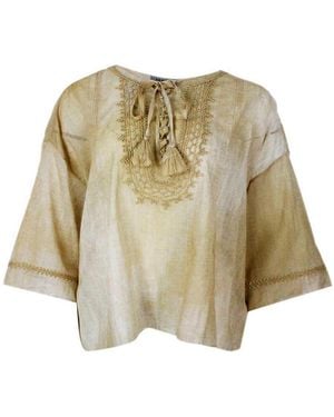 ERMANNO FIRENZE Shirt - Natural