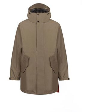 AFTER LABEL Coat Parka - Natural