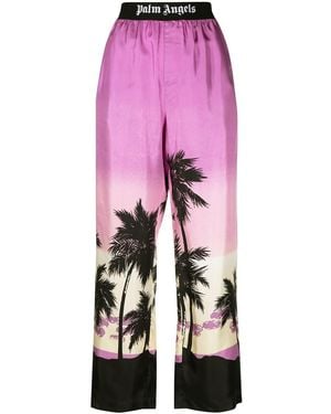 Palm Angels Sunset Pajama Pants - Pink