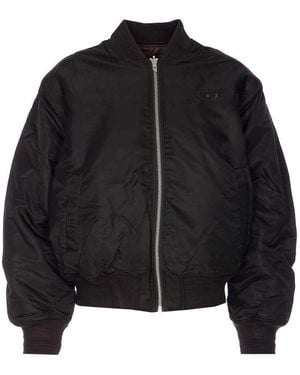 DIESEL W-Type-D1 Bomber Jacket - Black