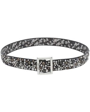 Golden Goose Studs Belt - Metallic