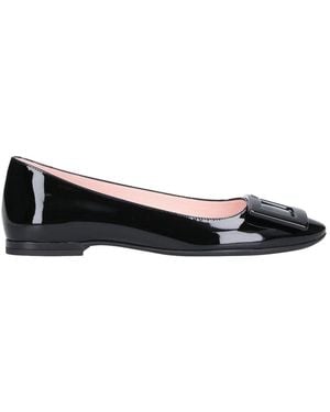 Roger Vivier U Look Ballet Flats - Black
