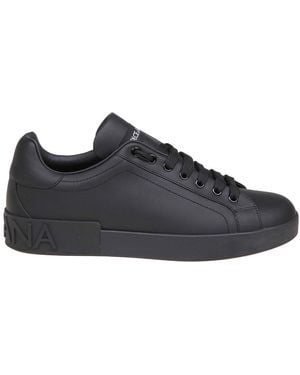 Dolce & Gabbana Portofino Trainers - Black