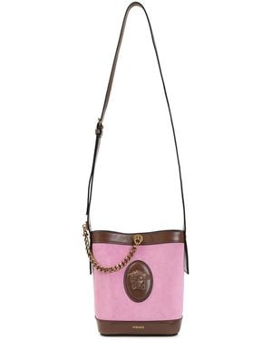 Versace Mini Bucket Bag - Pink