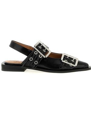 Ganni Zapatos De Salón - Negro