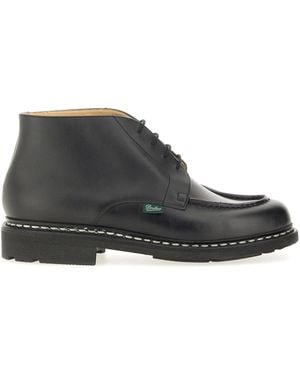 Paraboot Leather Boot - Black