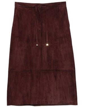 Max Mara Gazza Mini Skirt - Purple