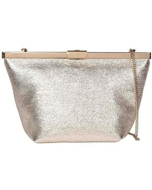 Jimmy Choo Ganache Clutch Bag - White
