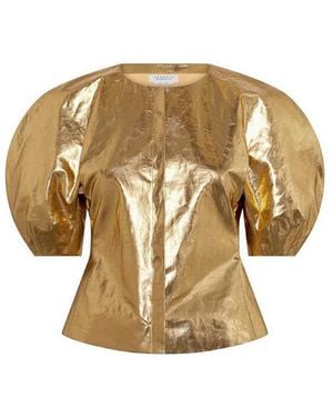 Gabriela Hearst Waverly Top - Natural