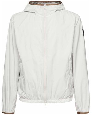 Fay Nylon Windbreaker - White