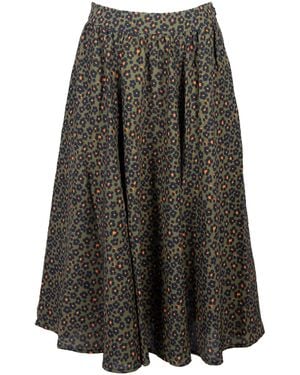 KENZO Midi Skirt - Multicolor