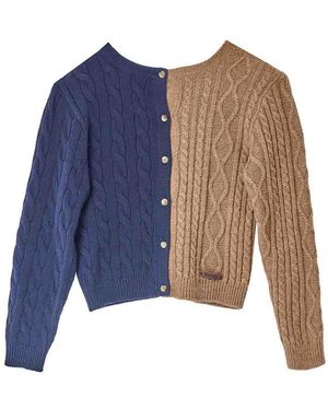 Moschino Cardigan Inverso - Blue