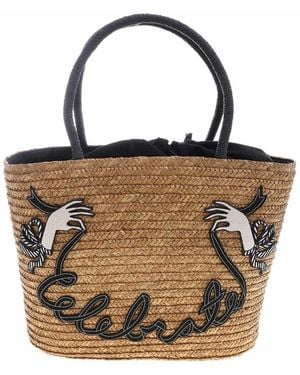 Lulu Guinness Celebrate Suzy Bag - Brown