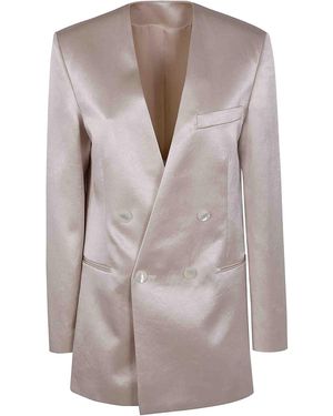 Philosophy Di Lorenzo Serafini Over Doublebreast Jacket - Grey