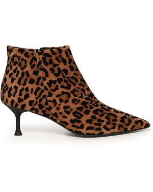 Giuliano Galiano Galia Suede Ankle Boots - Brown
