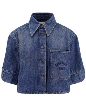 Givenchy Cocoon Shirt - Blue