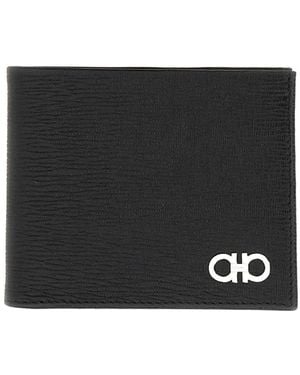 Ferragamo Gancini Wallet - Black