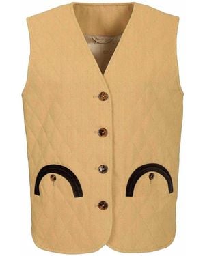 Blazé Milano Ghost Suffolk Gilet - Natural