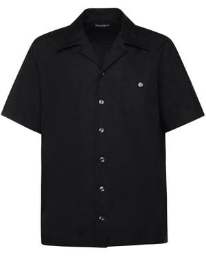 Dolce & Gabbana Cotton Shirt - Black