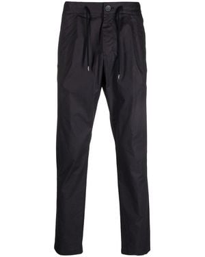 Herno Straight Trousers With Drawstring - Black