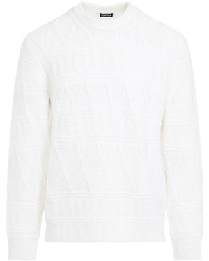 ZEGNA Pure Merino Pullover - White