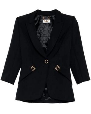 Elisabetta Franchi Jacket - Black