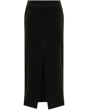 Jil Sander Angle Length Skirt - Black