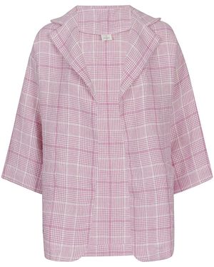 Andreas Caban Jolie Short Coat - Pink