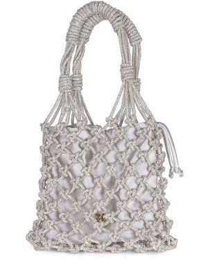 Pinko Bag Made Of Polyester - White