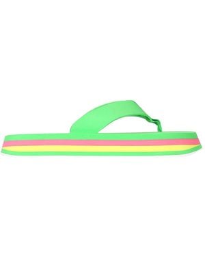 MSGM Thong Sandals - Green