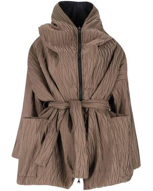 Kimonorain Reversible Waterproof Jacket - Brown