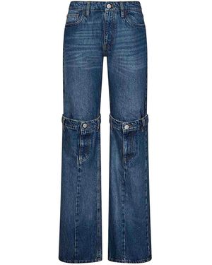 Coperni Mid-Rise Jeans - Blue