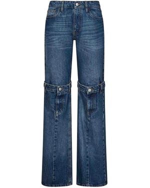 Coperni Mid-Rise Jeans - Blue